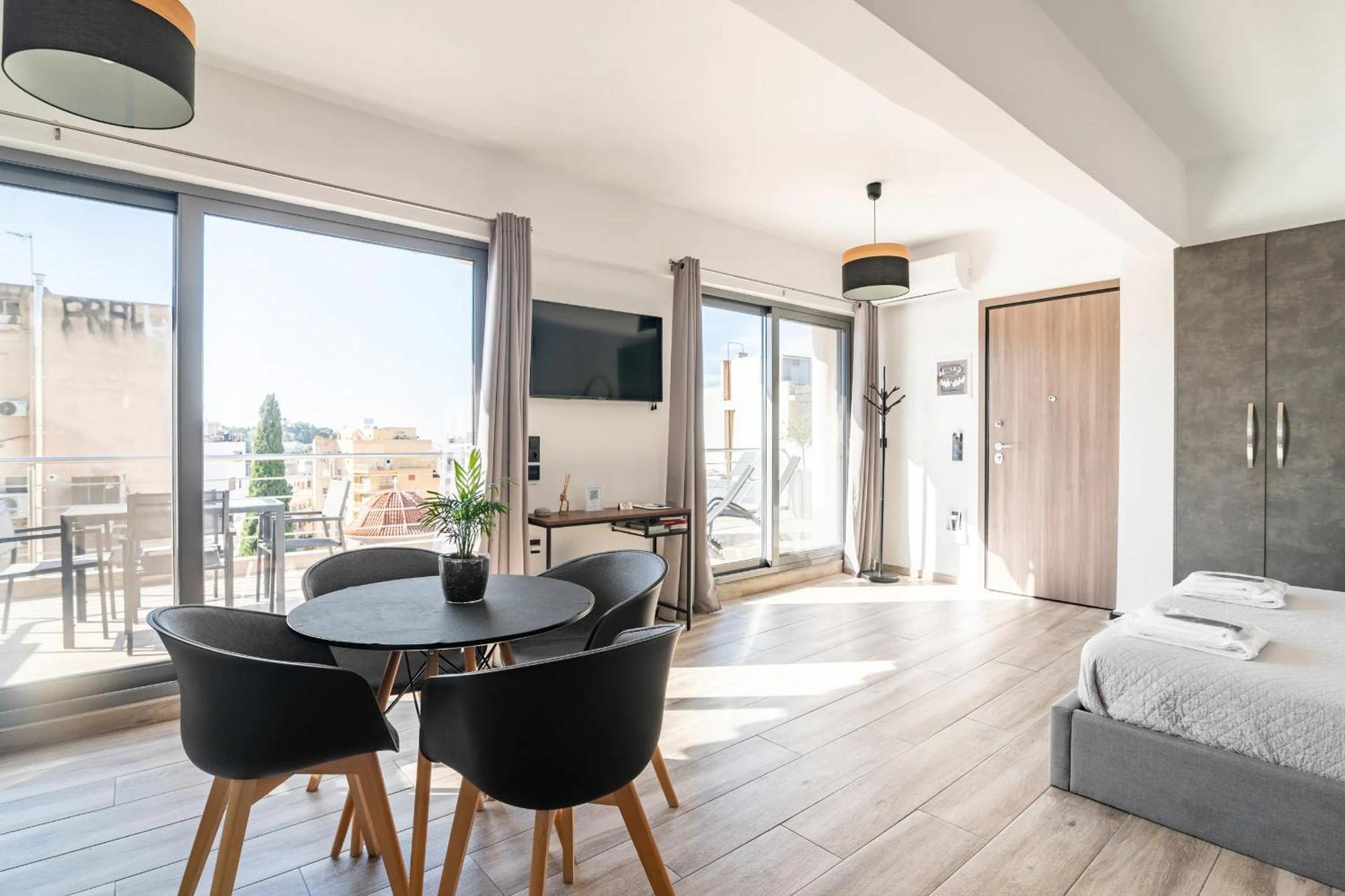 شقة Dreamy Athens Penthouse With Acropolis View المظهر الخارجي الصورة
