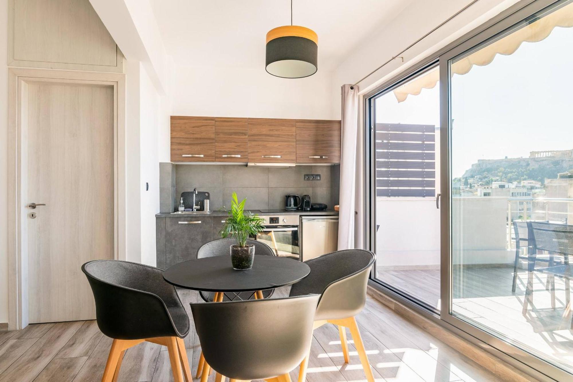 شقة Dreamy Athens Penthouse With Acropolis View المظهر الخارجي الصورة