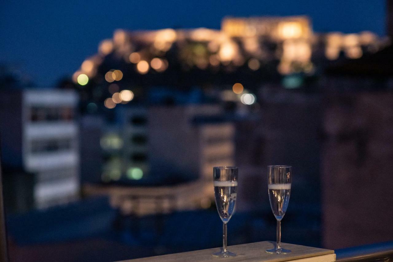 شقة Dreamy Athens Penthouse With Acropolis View المظهر الخارجي الصورة